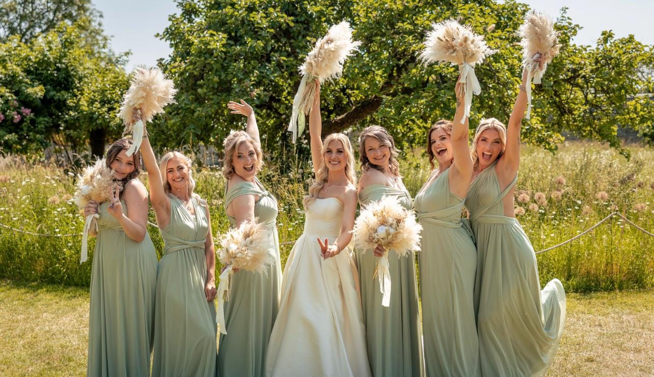 multiway bridesmaid dress tulle Elegant A-line Multiway Tulle Floor Length Backless Bridesmaid Dresses