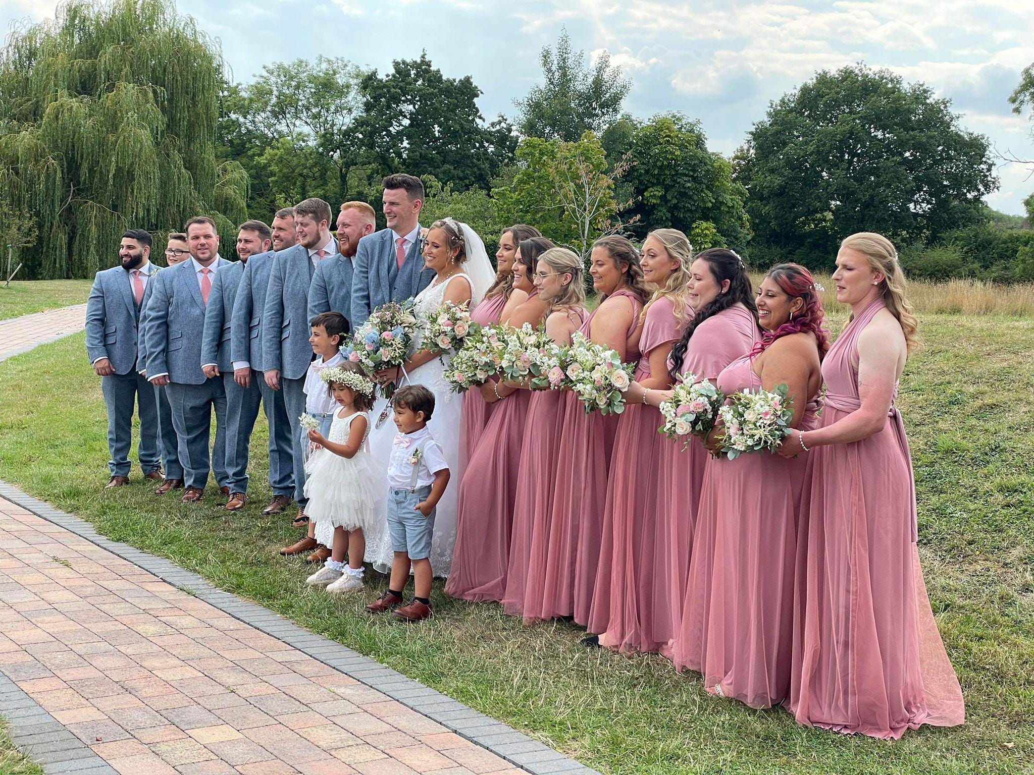 tulle multiway bridesmaid dress Multiway Straps Sequin Blush Tulle Bridesmaid Dress