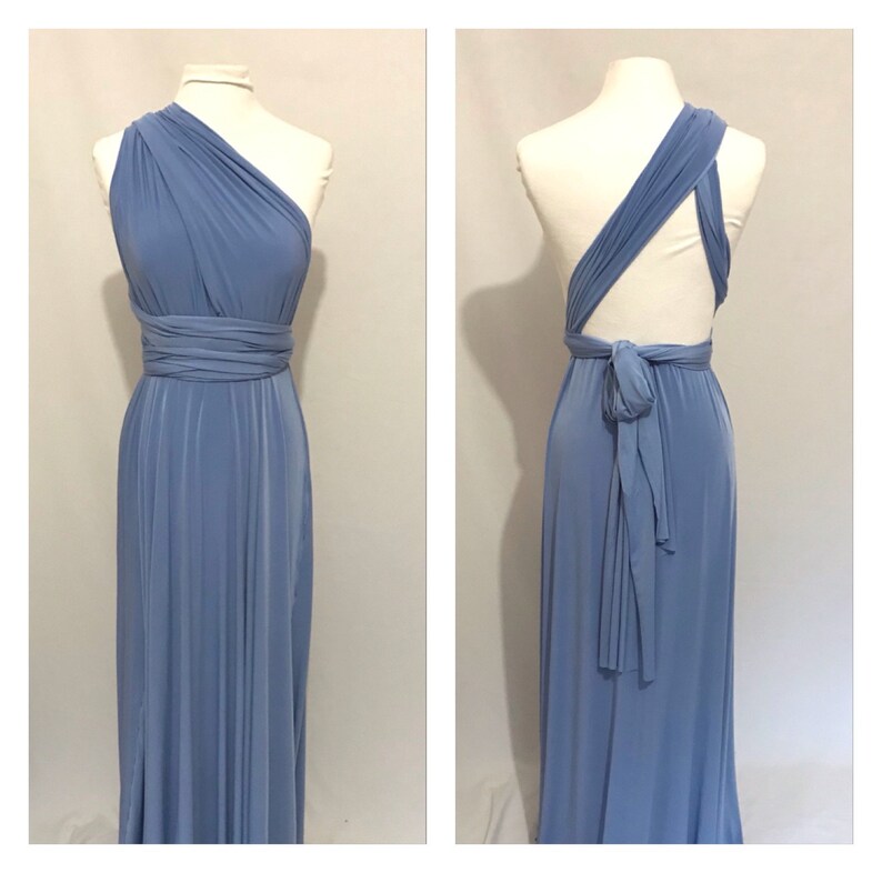 BLUEBELL Bridesmaid Dress Infinity Dress Twist Wrap Dress Prom Etsy UK