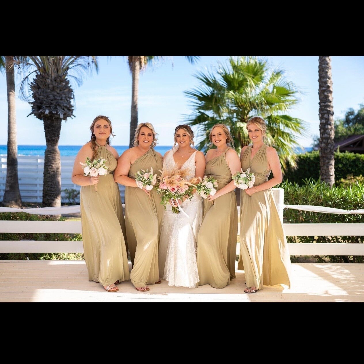 Light Olive Multiway Bridesmaid dress: Hanndmade, Prom dress, Evening gown