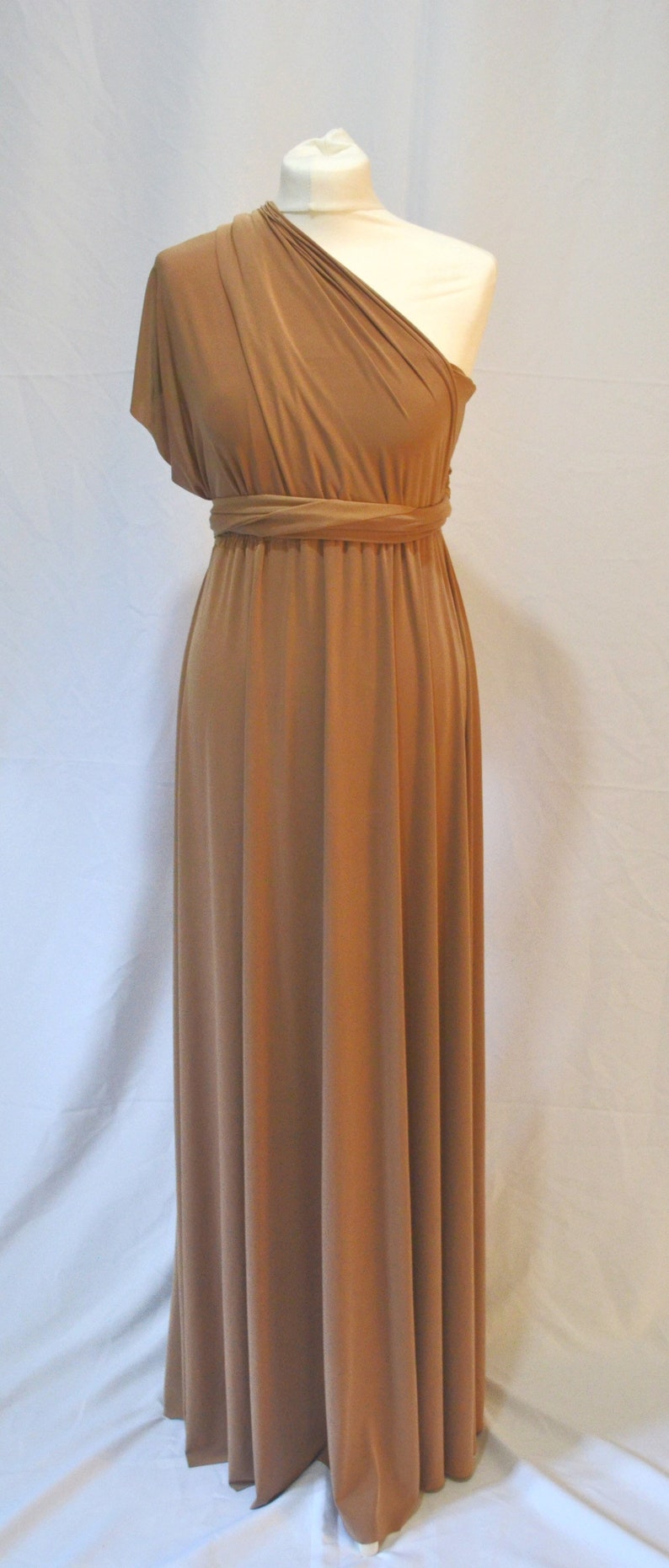TOFFEE Bridesmaid Dress Infinity Dress Twist Wrap Dress Prom Etsy