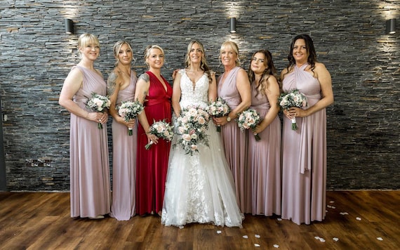 heather bridesmaid dresses Roberta Maxi Dress