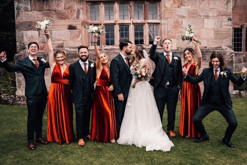 ORANGE RUST VELVET Multiway Dress Copper Dress Bridesmaid Etsy UK