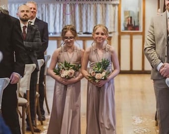 CHILDRENS MULTIWAY Bridesmaid Dress: Handmade, flower girl dress