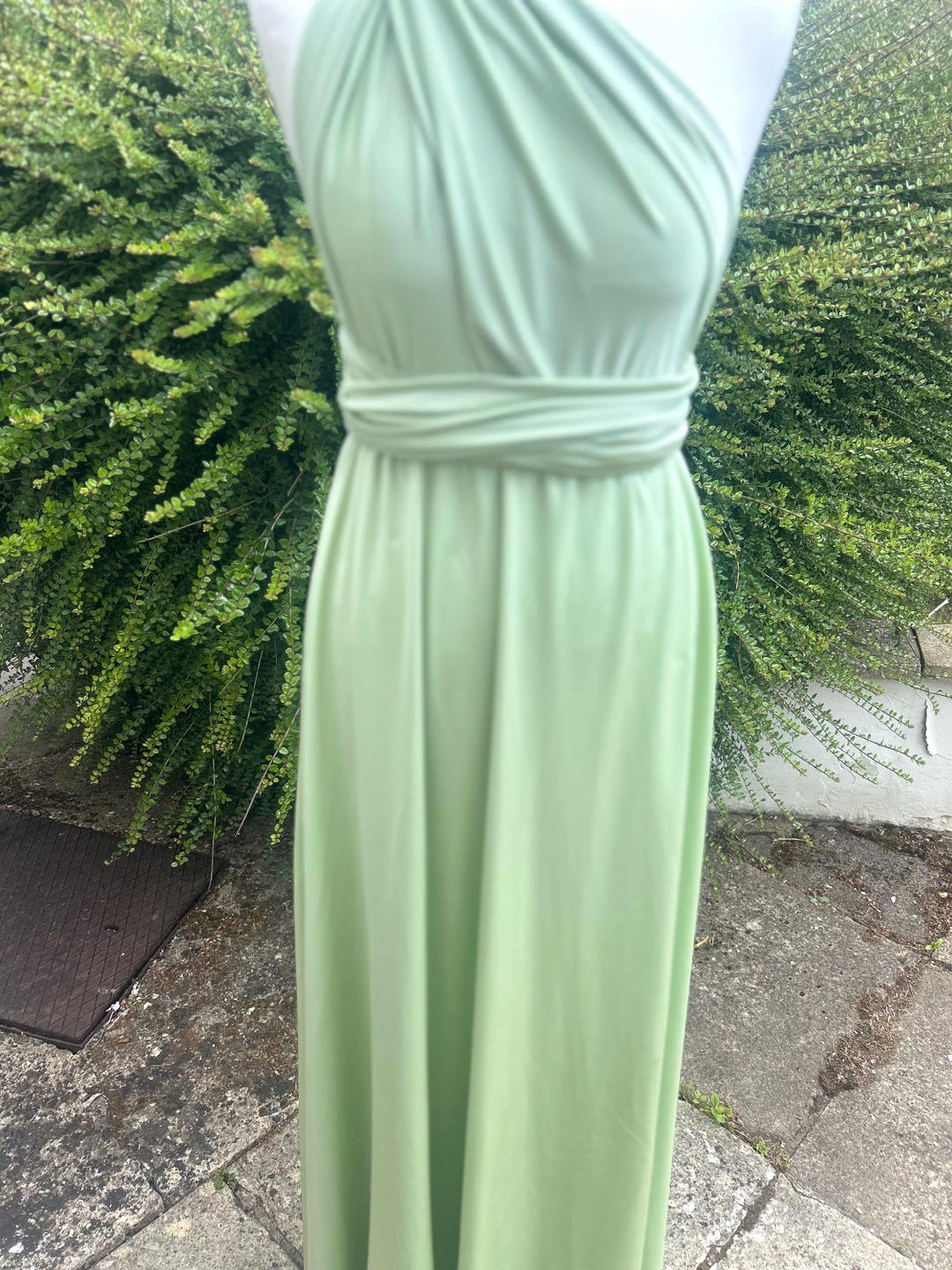the woman in the green dress tea cooper Infinity Multiway Bridesmaid Dresses Australia main image 0