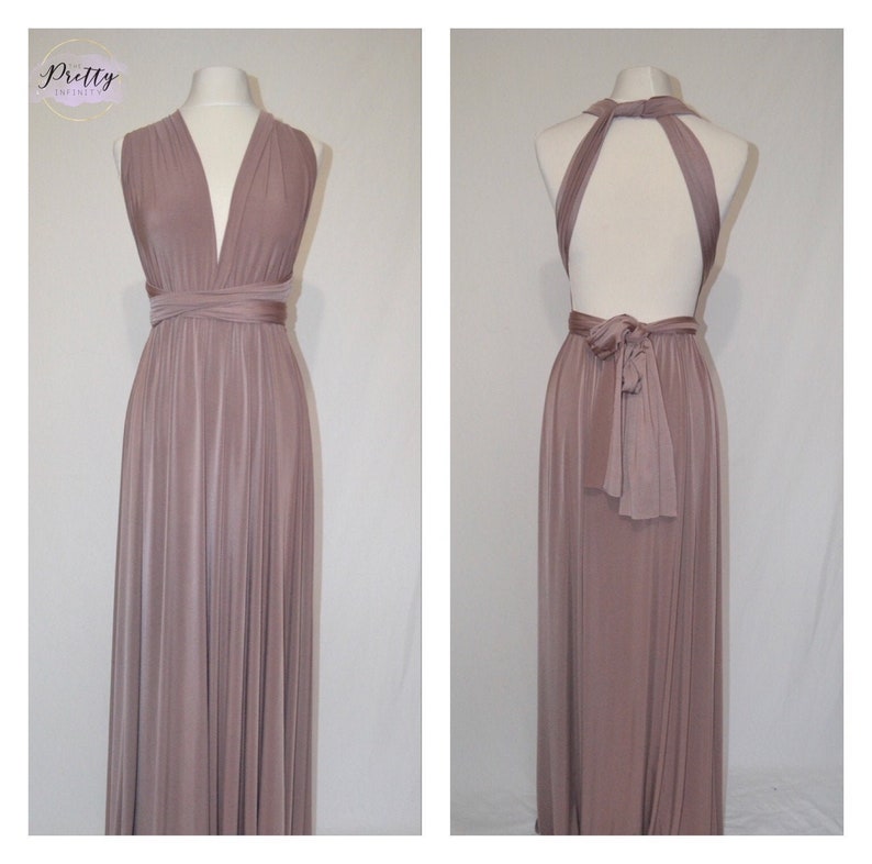mocha bridesmaid dresses