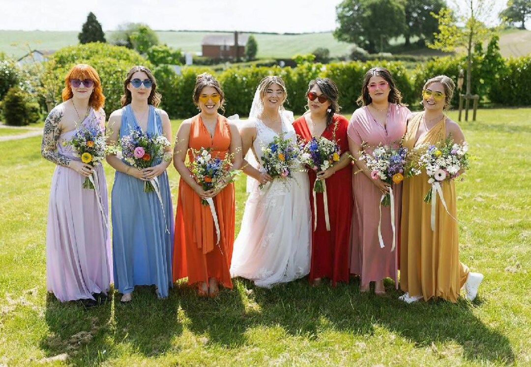 MUSTARD Multiway Bridesmaid Dress: Handmade