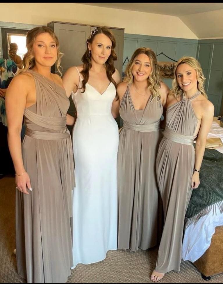 bridesmaid dresses for country wedding Vintage Mermaid Lace Country Style Bridesmaid Dress – TANYA BRIDAL main image 1
