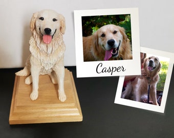 Custom dog sculpture, Customized animal figurine