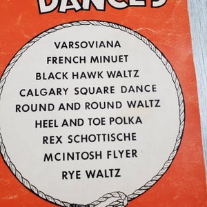 Dominion Ronde en Plein Dansen Leer Square Dancing Instructies door Hugh Bryan Niet meer gedrukte songbook Canadese Music Sales Corp 1951 afbeelding 3