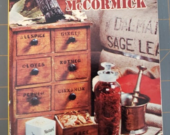 Spices of the World Cookbook by McCormick Featuring Club House and McCormick Spices 1980 Printing Mass Market Paperback