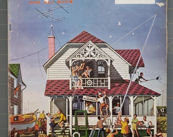 Boys Life Magazine August 1960 Mission to Siberia Vintage Boy Scouts of America BSA Ephemera David Lockhart Cover