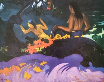 ポール ゴーギャン、Fatata Te Miti、海辺、女性、フランス、印象派