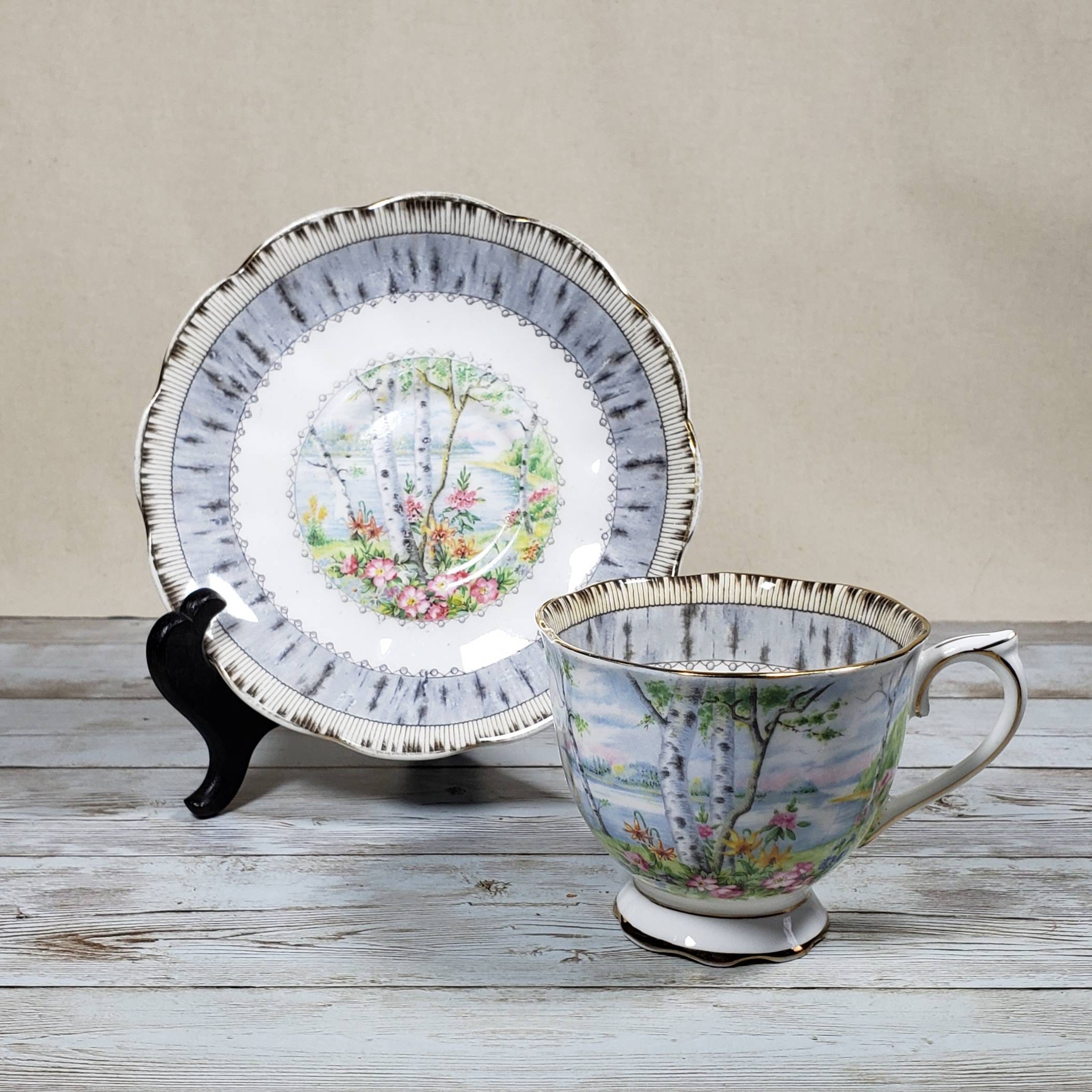Royal albert silver clearance birch
