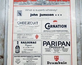 Illustrated London News Magazine, 20 de abril de 1963, Lester Pearson e a revolta da Marinha Argentina com anúncios antigos