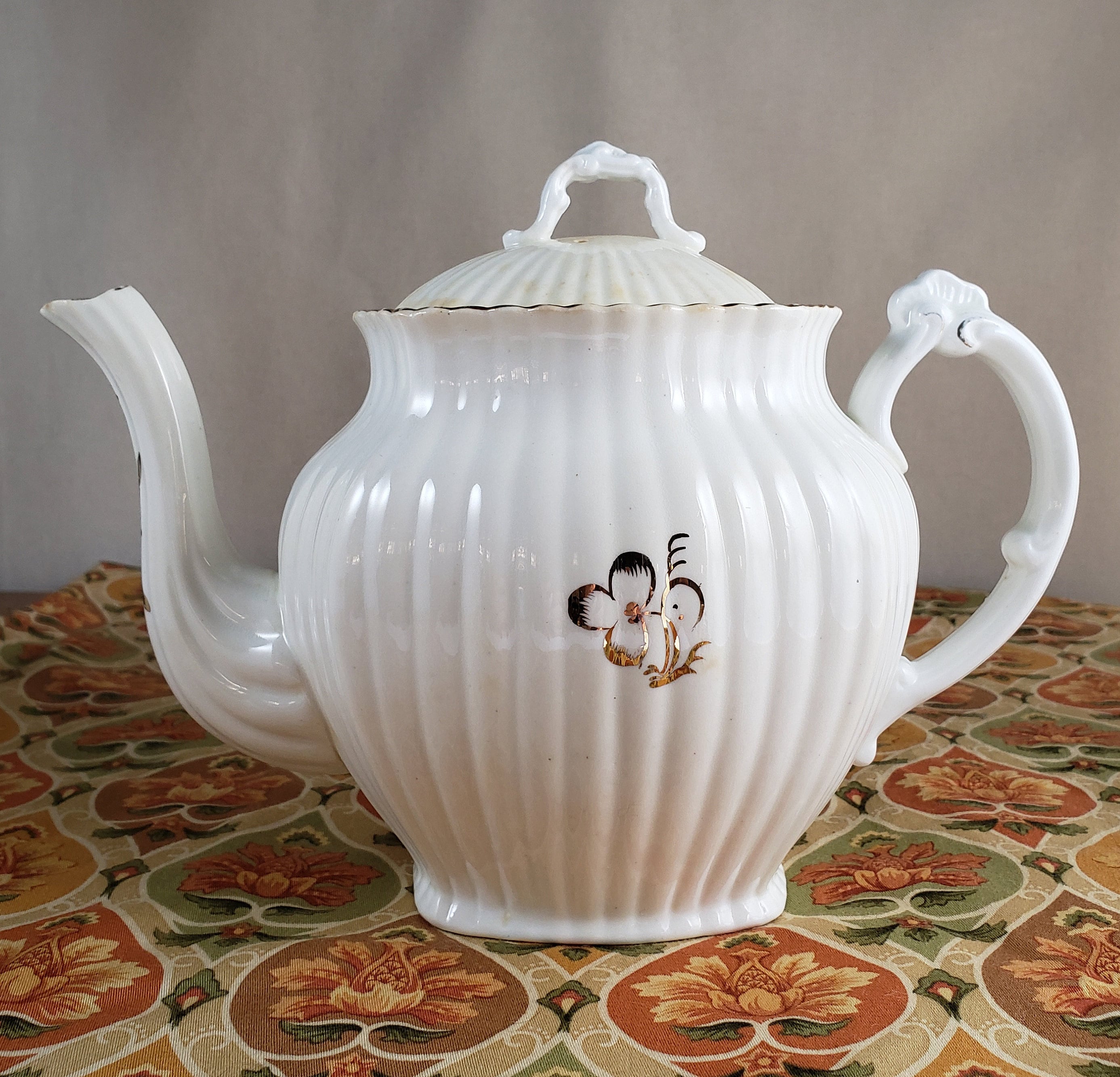 Art Déco 1930 Teapot - White 0.9 L - Les Connaisseurs