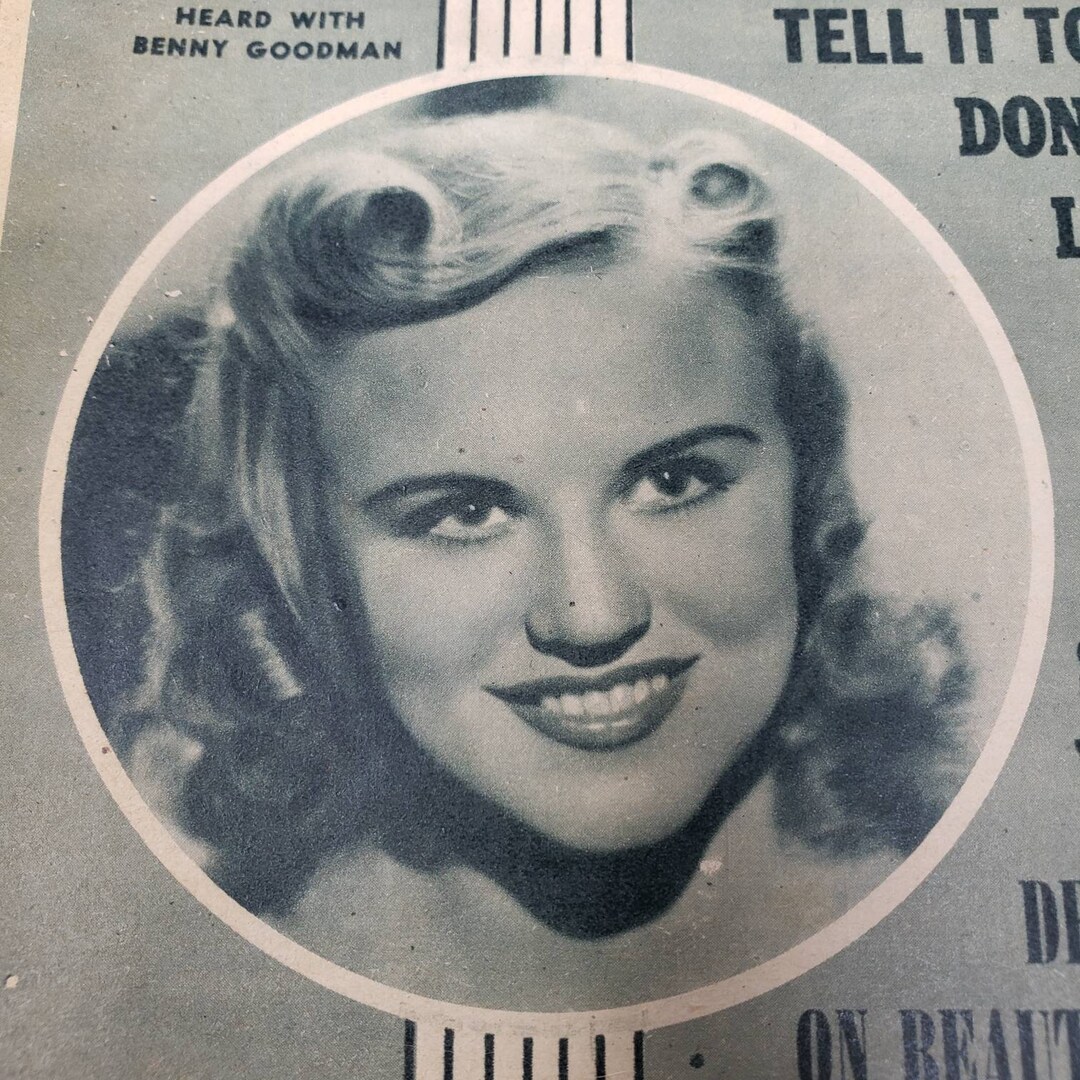 Star Songs Magazine Vol 1 No. 3 July 1942 Wartime Song Lyrics Peggy Lee
