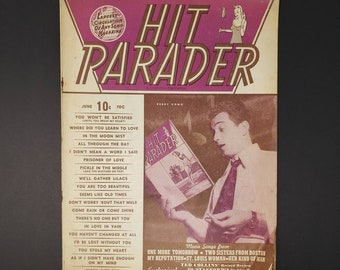 Hit Parader Magazine | June 1946 | Perry Como, St. Louis Woman | Vintage Song Lyrics, Ads, Ephemera