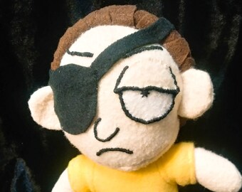 evil morty plush