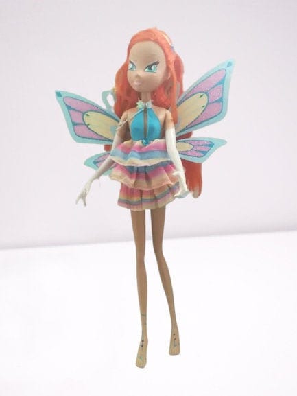 Witty Toys Winx Club Friends Forever Flora Fate Barbie Doll Toy figure  Mattel