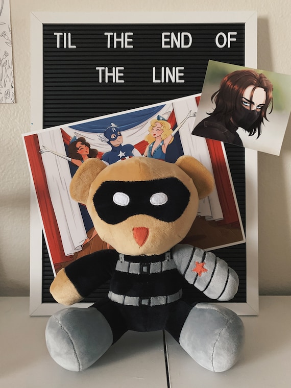 bucky barnes stuffed animal