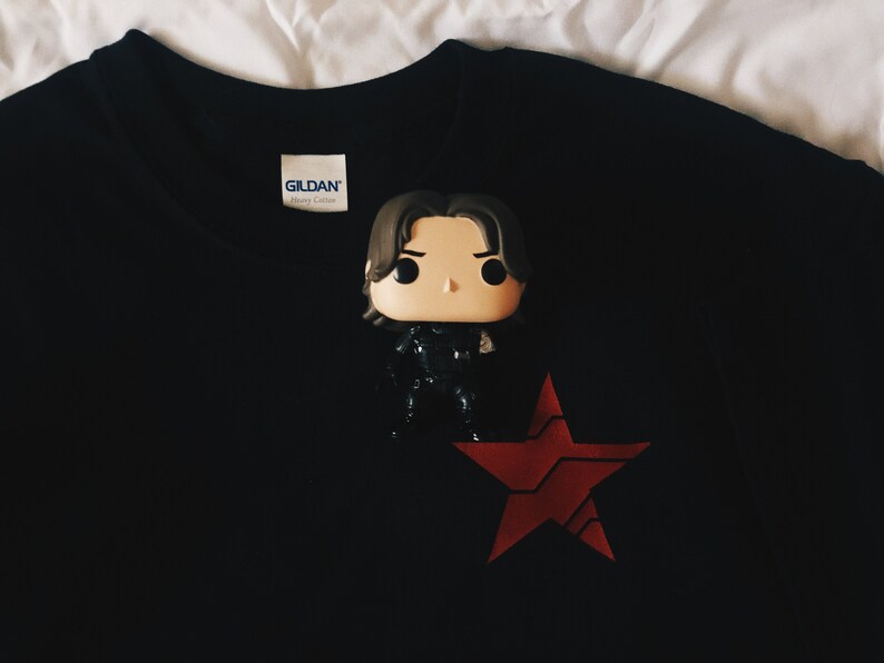 Bucky Barnes Winter Soldier Jersey Shirt Etsy