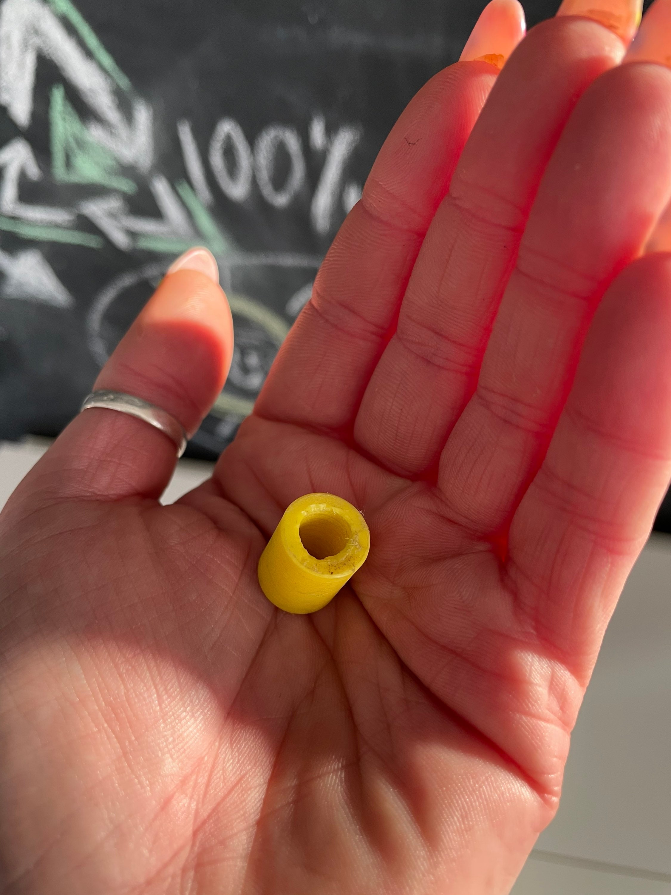 Bleach Yellow Recycled Plastic Dreadlock Bead Etsy