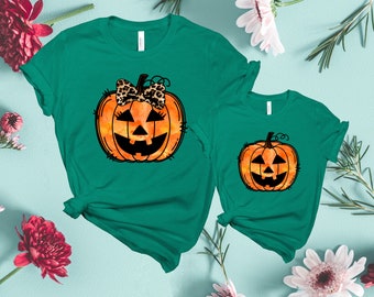 Matching Kids Shirt Etsy - halloween pumpkin shirt custom outfit roblox
