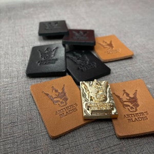 Cliche logo personalizzato - Logo / sigillo timbro marchio - Per goffratura/debossing in pelle, stampaggio legno, altri materiali, sigillatura in ceralacca