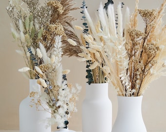 Dried Flower Arrangements -Pampas Grass Wedding Centerpiece Flower Bouquet Boho Fall Home Decor Bridal Bouquet Bridesmaids Bunch Terracotta