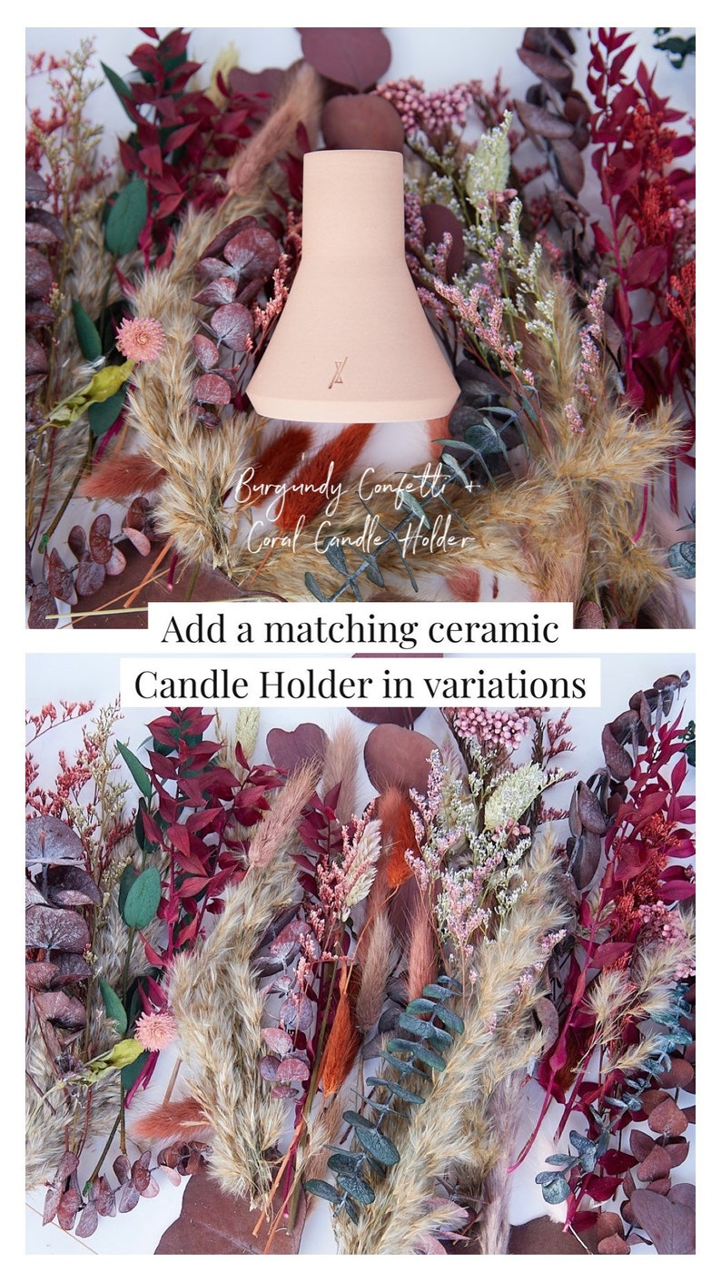 Mixed Dried Flower Confetti Box for DIY Centerpieces Pampas Etsy