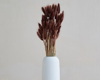 Dried Bunny Tails Bunch (60 pcs): Natural Boho Wedding Decor