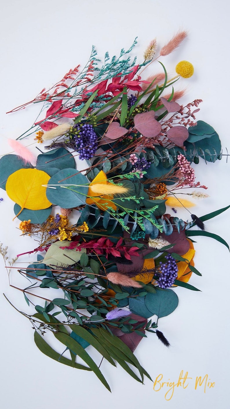 Mixed Dried Flower Confetti Box for DIY Centerpieces Pampas Etsy