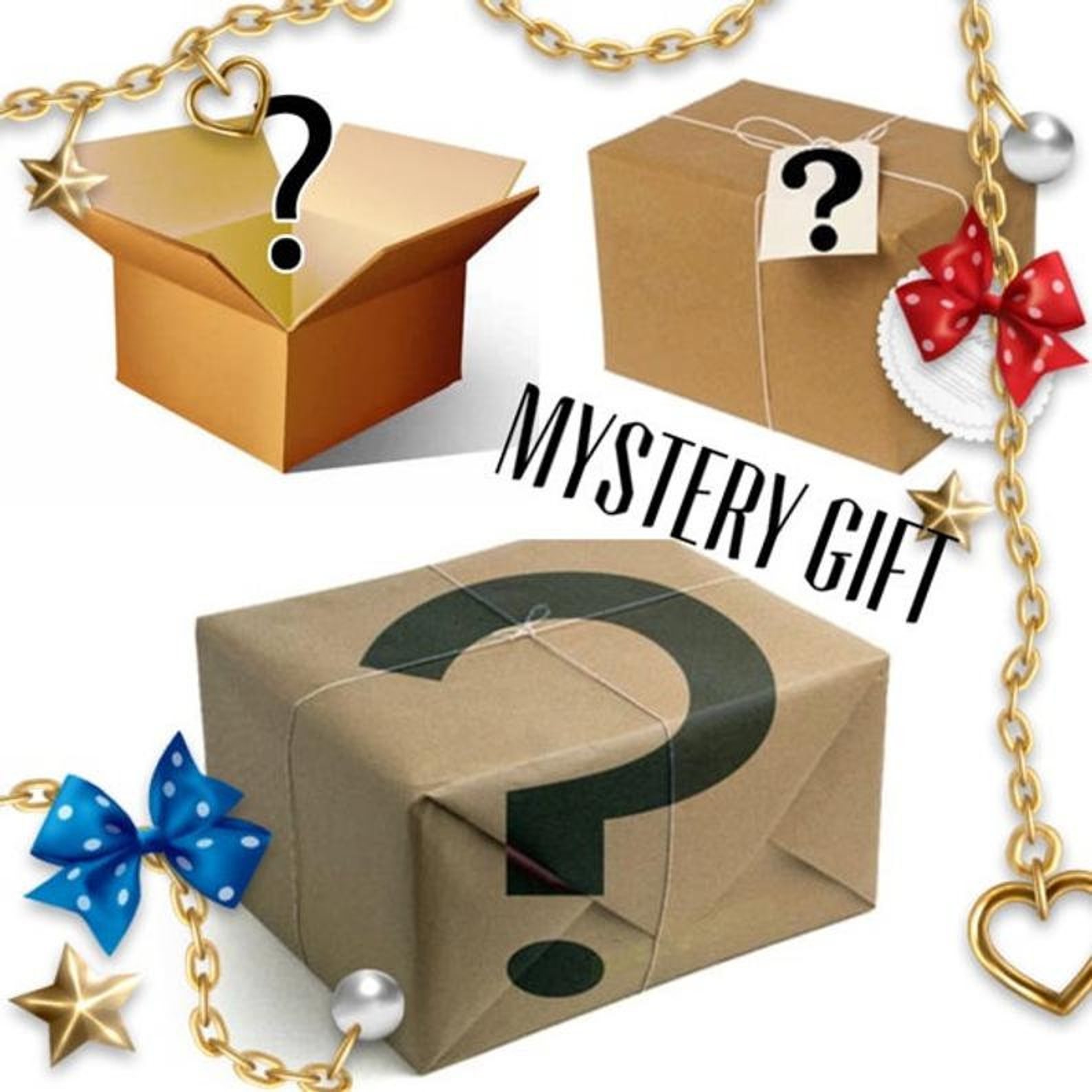 Jewelry Mystery Box Curated Vintage XS XL Jewelry Treasure Etsy