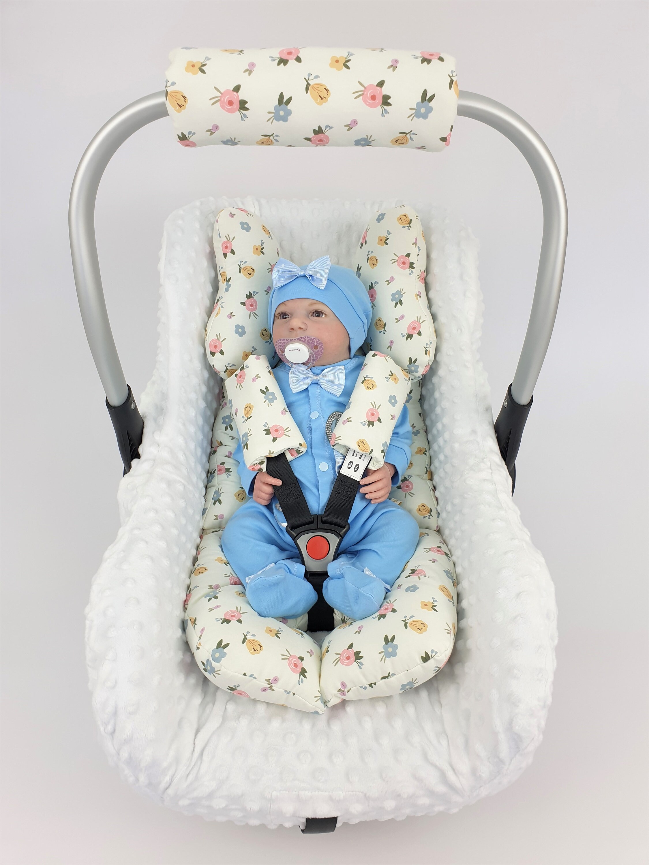 Car Seat Cushion Pillow Headsupport Baby Girl Car Seat Etsy