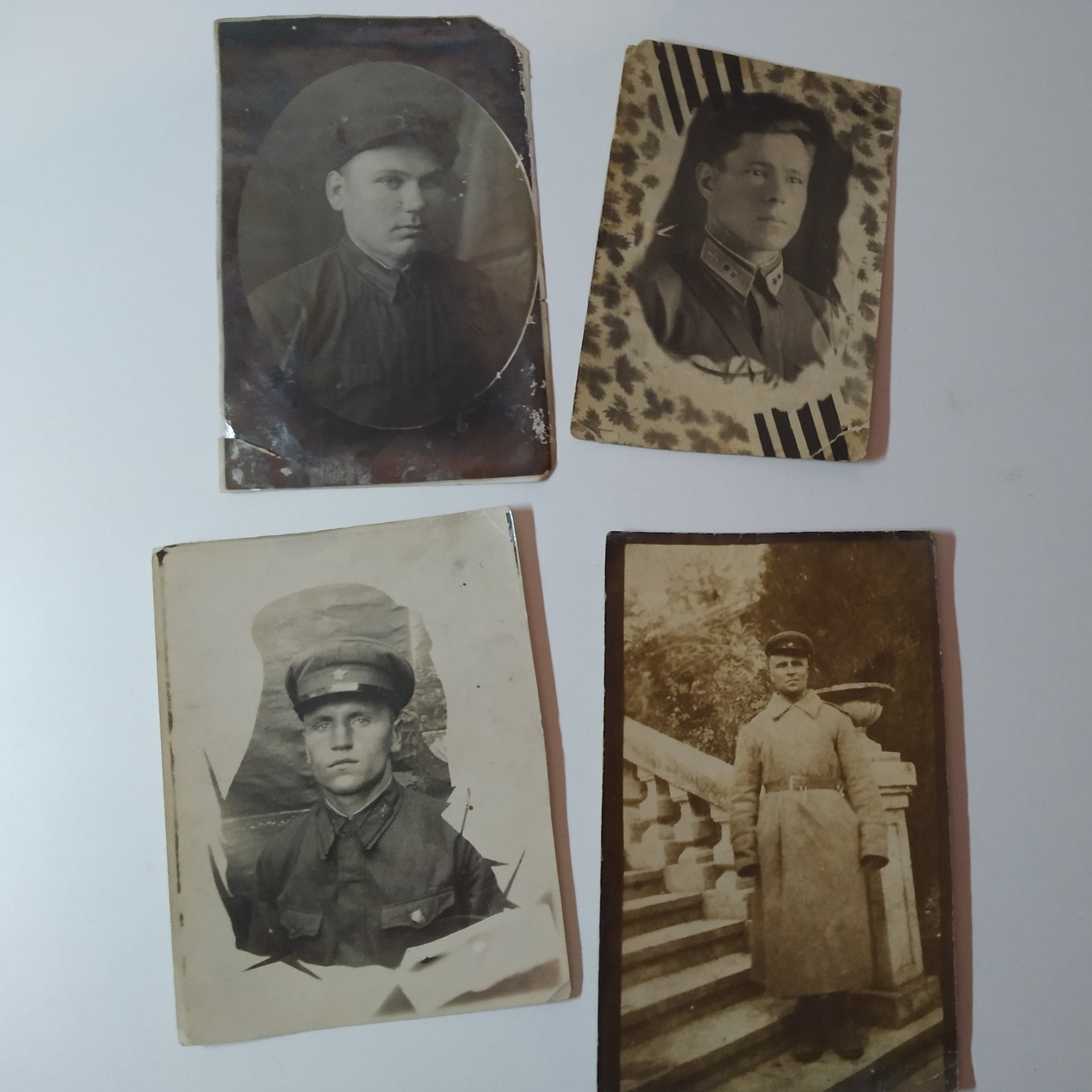 Original Civil War and WW2 Old Photo 