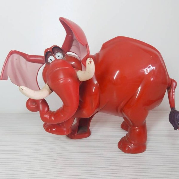 1999 Elefant Spielzeug McDonalds Disney / Tarzan / Größe 7 "x 4" Windup Spielzeug / Wenn Sie ihn aufwickeln er nicht überall schüttelt