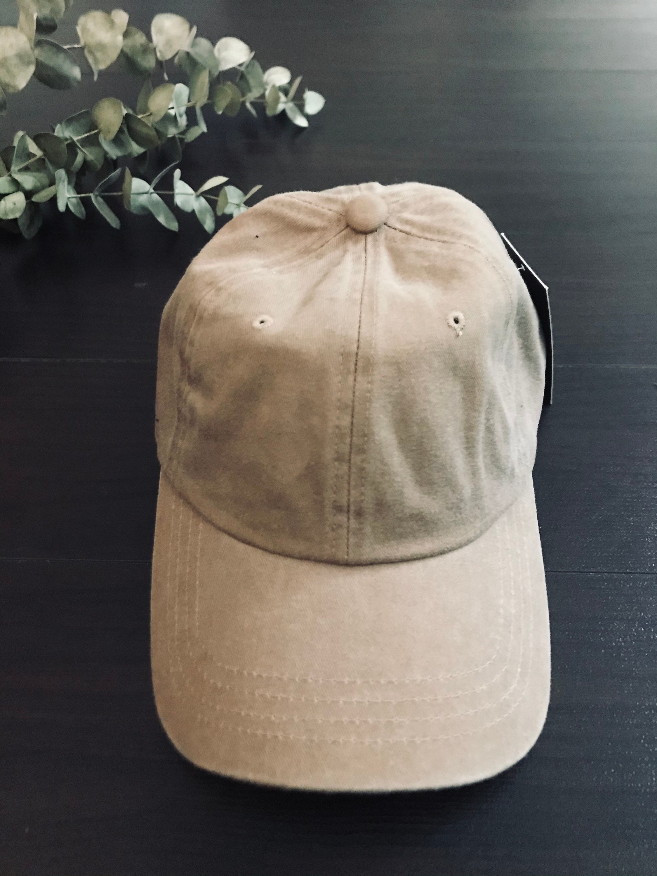 Beige Dad Hat Etsy