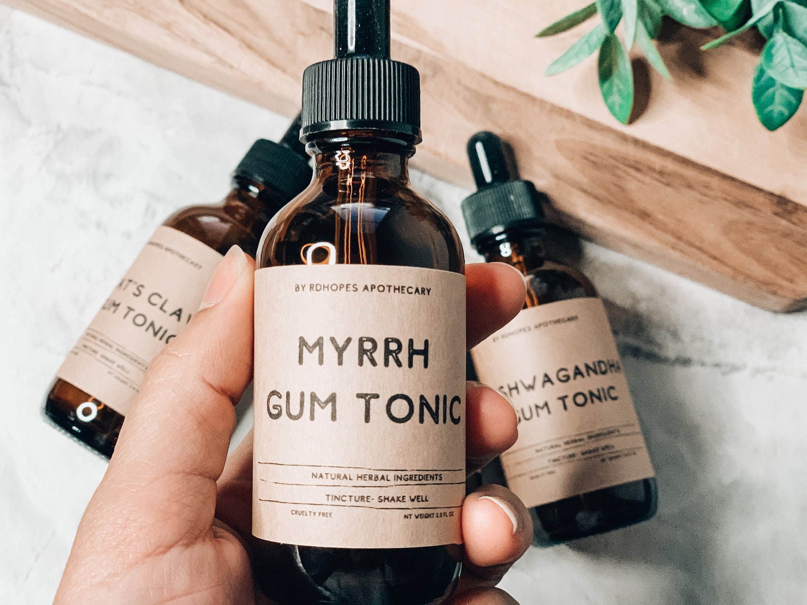 Myrrh Herbal Mouthwash Tincture Ayurvedic Holistic Gum Etsy