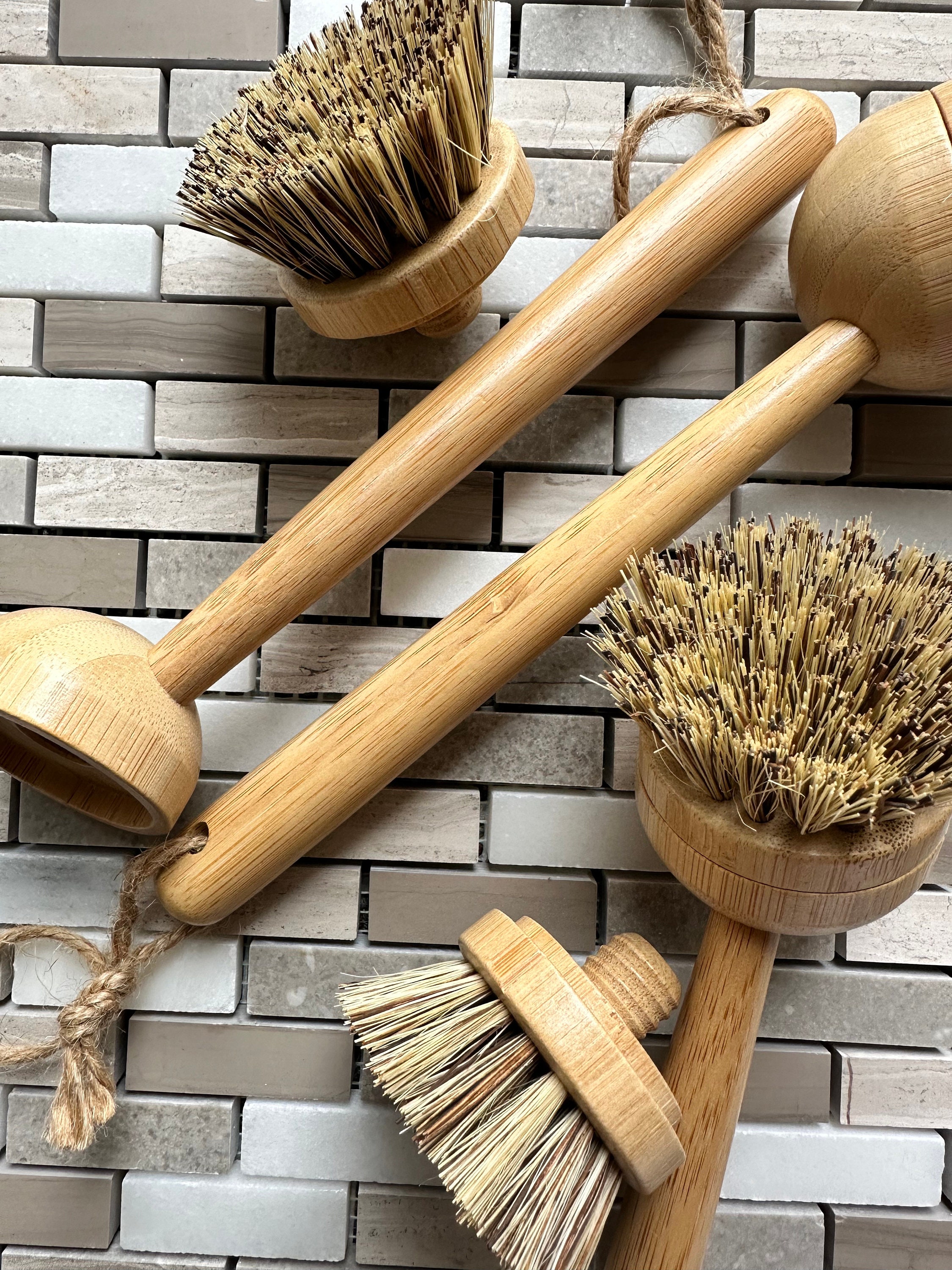 Spazzola Rotante per Capelli con Manico Bambù Setole Cinghiale Styling Lisciante per Donna Uomo Bambini