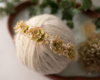 Succulent Flower Halo