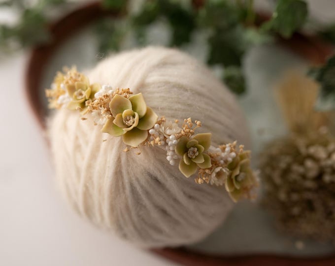 Succulent Flower Halo