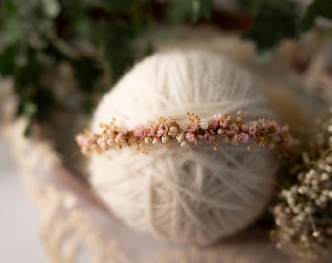 Pink Floral Halo