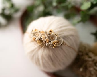 Cream Chiffon Tieback