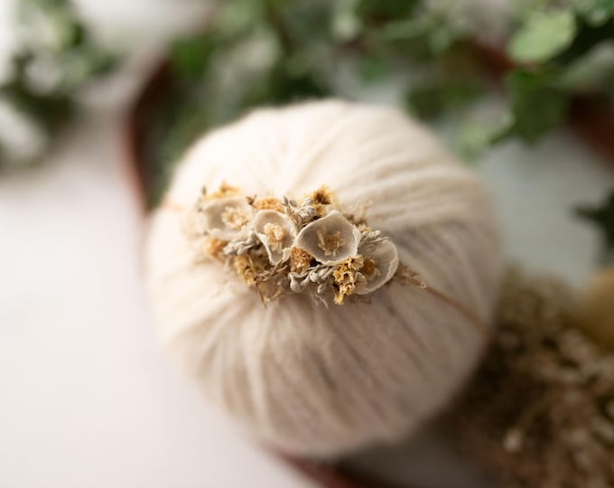 Cream Chiffon Tieback