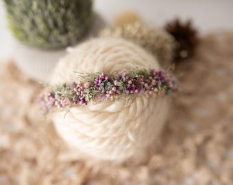 Iridescent Floral Halo