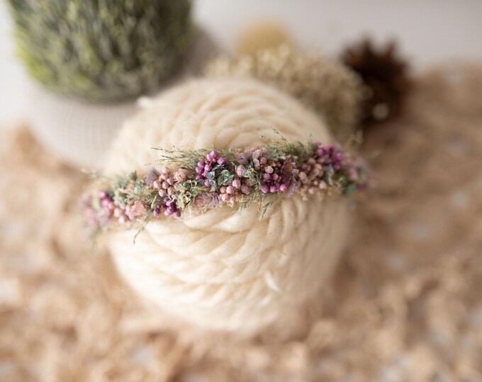 Iridescent Floral Halo