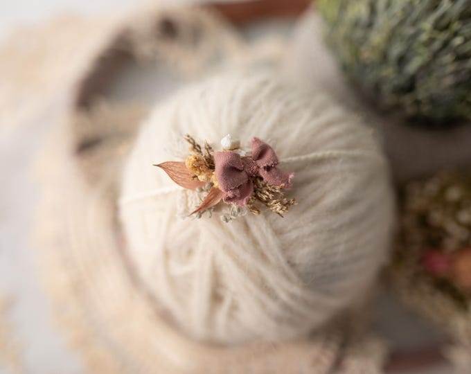 Blush Rose Bow Tieback