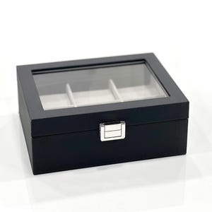 Watch Box for Men – 6 Slot  Engraved Gift for Husband, Boyfriend ,Anniversary, Graduation Gift