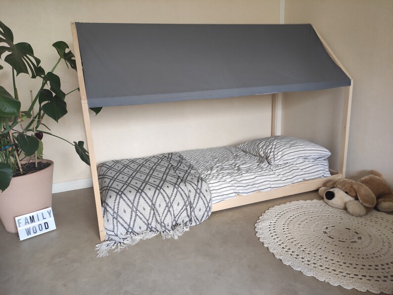 Toit lit cabane Ciel de lit cabane Personnalisable | Etsy